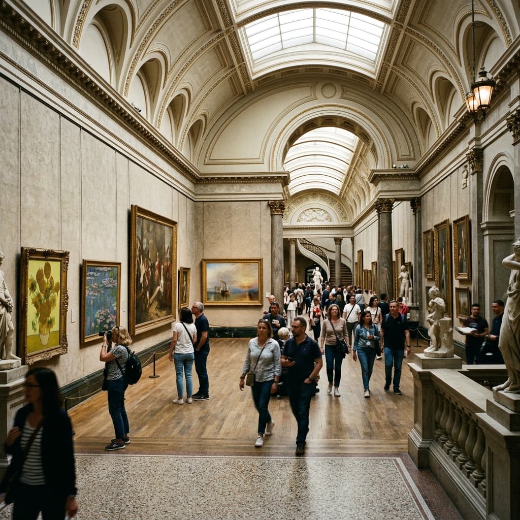 Art galleries of Tate Modern